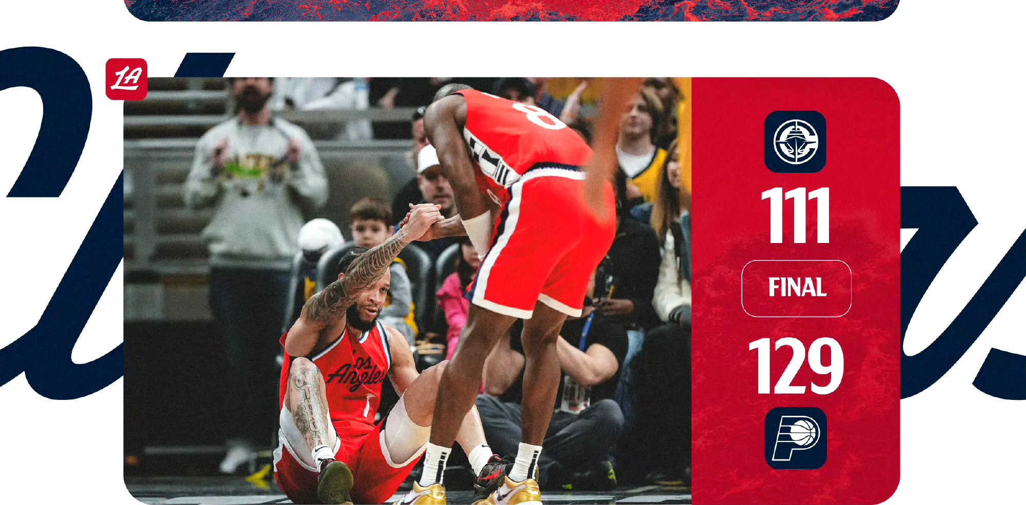 快船横扫开拓者，开拓者遭受连败